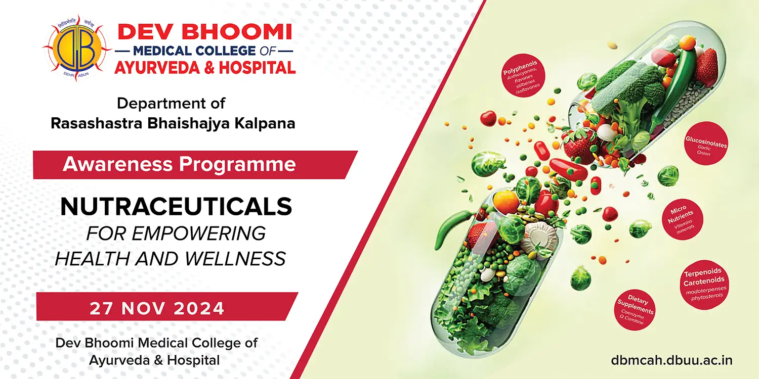 Awareness program on Neutraceuticals for Empowering Health and Wellness